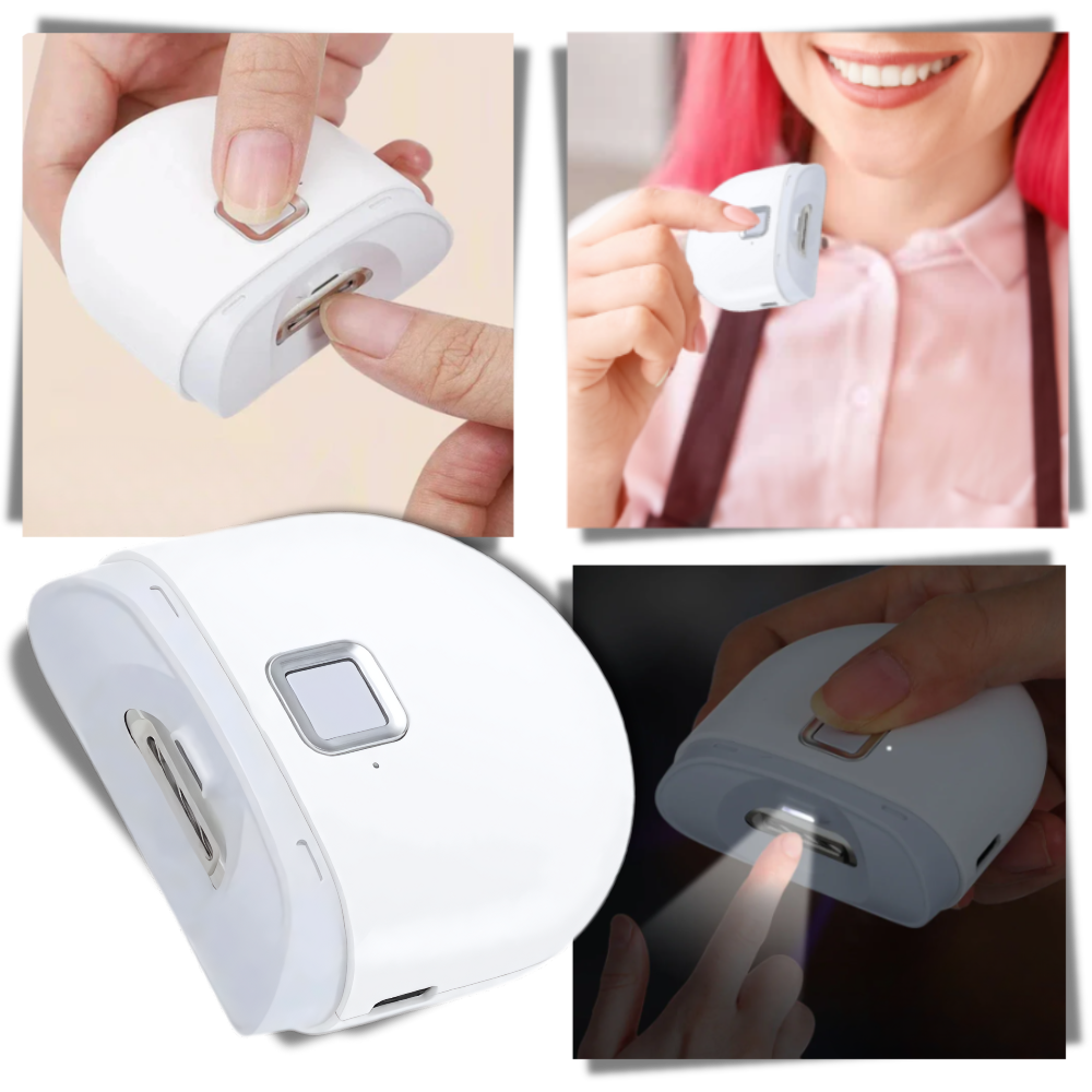 Elektrische nagelknipper met twee snelheden