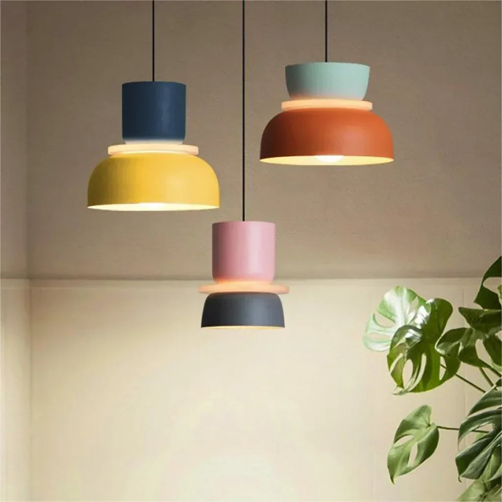 Multi-Layer Acrylic Ceiling Fixture E27 Socket 11.4 Inch Diameter Nordic Style Over Island Counter Breakfast Nook Entryway Suspended Lamp fo | Thomler