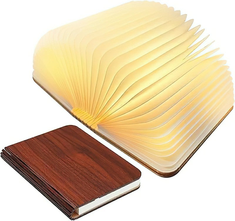 Bedside Reading Lamp with USB Charging Natural Wood Frame Touch Sensor Warm LED Light for Nightstand Bedroom Study Desk Portable Cordless Re | Thomler