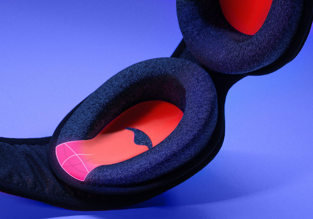 Contoured Blackout Sleep Mask 2-Pack