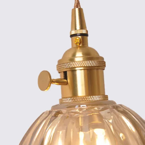 Hanging Glass Ceiling Fixture Floral Petal Shade 10 Inch E27 Socket Modern Kitchen Dining Room Overhead Lighting for Islands Counters Nooks | Thomler