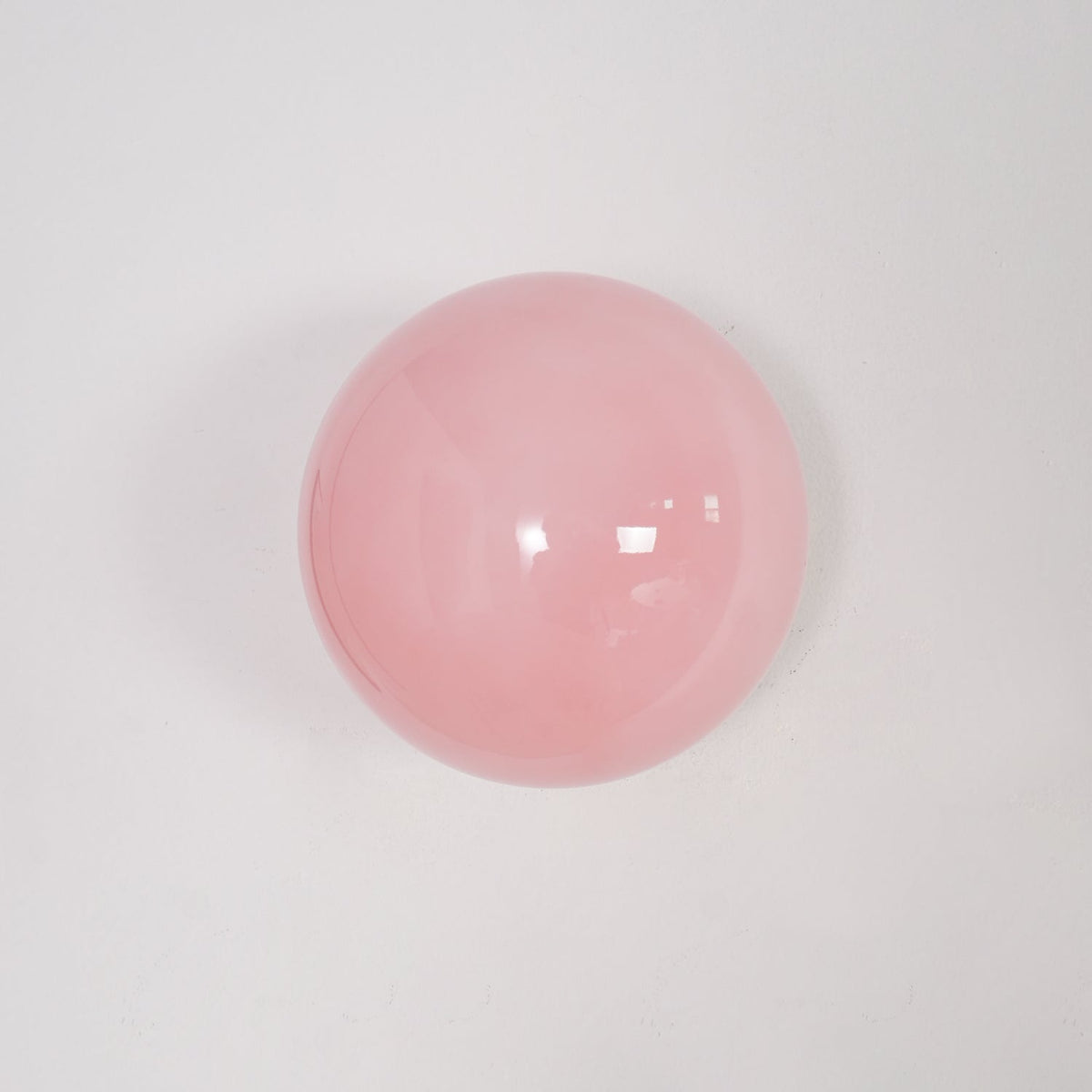 Aplique de cristal rosa ajustable con marco de metal para dormitorio, pasillo y sala de estar | Lámpara de techo y pared para interiores con base E26 E27 | Thomler