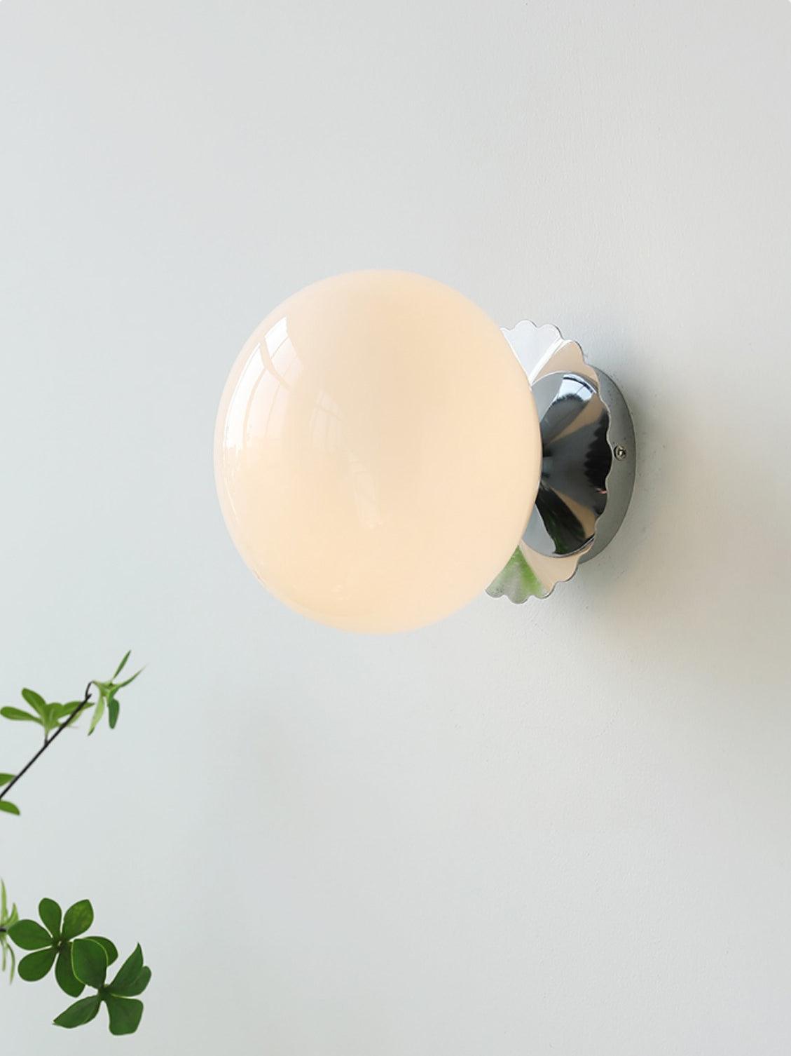 Aplique de cristal rosa ajustable con marco de metal para dormitorio, pasillo y sala de estar | Lámpara de techo y pared para interiores con base E26 E27 | Thomler
