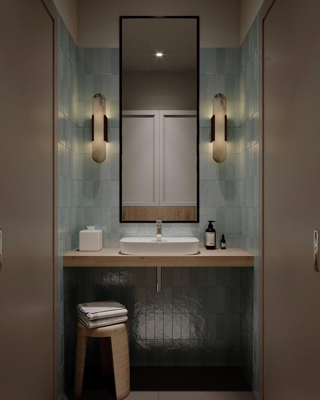 Aplique de alabastro hecho a mano con detalle en latón, lámpara de pared de 14 pulgadas para dormitorio, pasillo, sala de estar, accesorio interior, LED G4, piedra alargada moderna