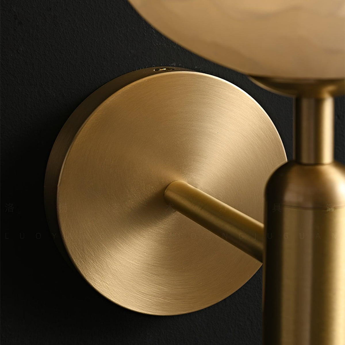 LED Wall Sconce with Alabaster Shade Brass Finish 12 in Indoor Accent Light for Bedroom Hallway Living Room Modern Floral Design E12 Base 15