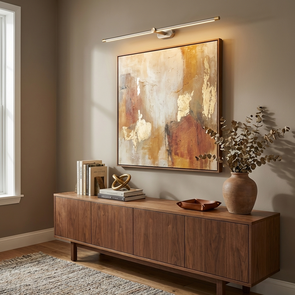 Lámpara de espejo de baño LED de 27 pulgadas, aplique de pared recargable y regulable, inalámbrico, color negro y dorado, accesorio de tocador con control táctil para baño de visitas