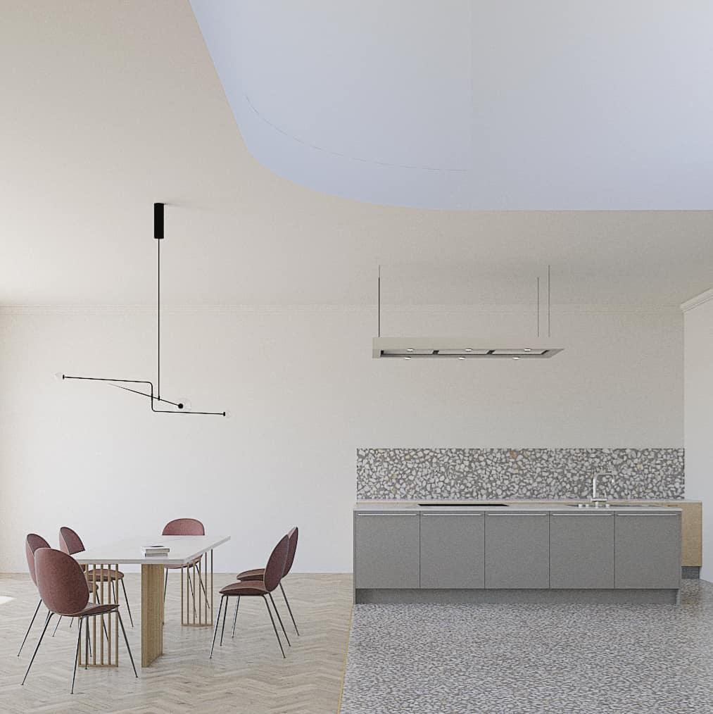 Lámpara de techo escultural con difusores de vidrio opalino, acabado en negro y latón, diseño de múltiples brazos para comedor, vestíbulo, lámpara de techo moderna