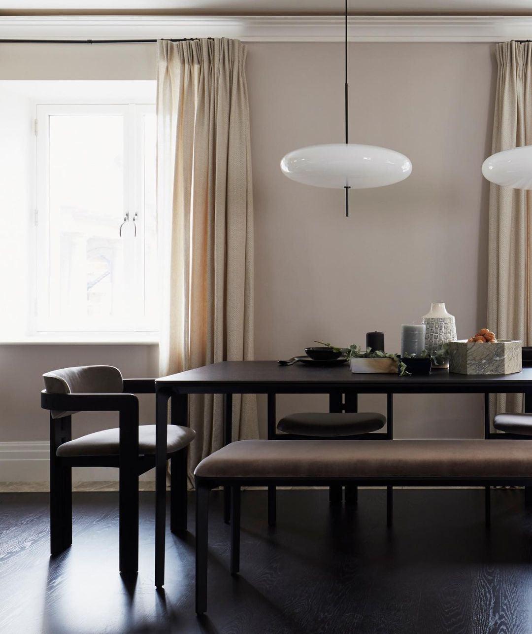 Decken-Pendelleuchte, weißer Polymerschirm, höhenverstellbar, modern, für Esszimmer, Küche, Wohnzimmer, Hängeleuchte, E26/E27-Fassung, 30 cm | Thomler
