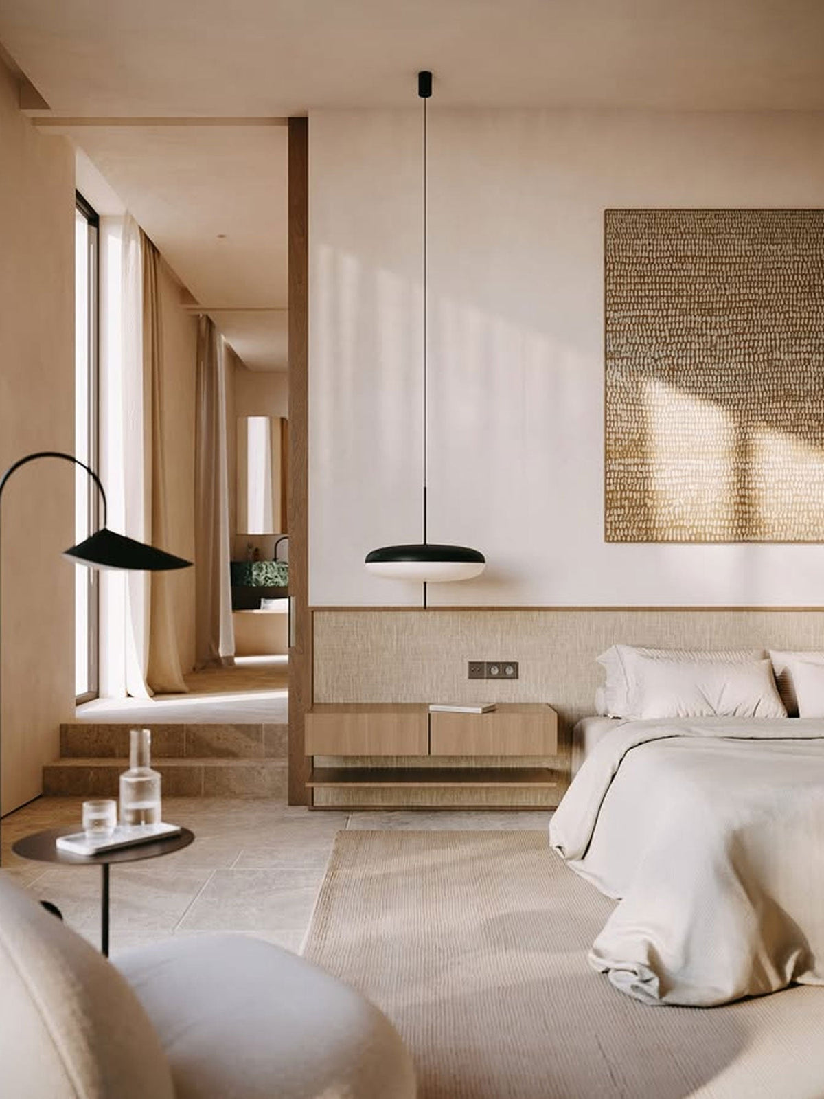 Decken-Pendelleuchte, weißer Polymerschirm, höhenverstellbar, modern, für Esszimmer, Küche, Wohnzimmer, Hängeleuchte, E26/E27-Fassung, 30 cm | Thomler