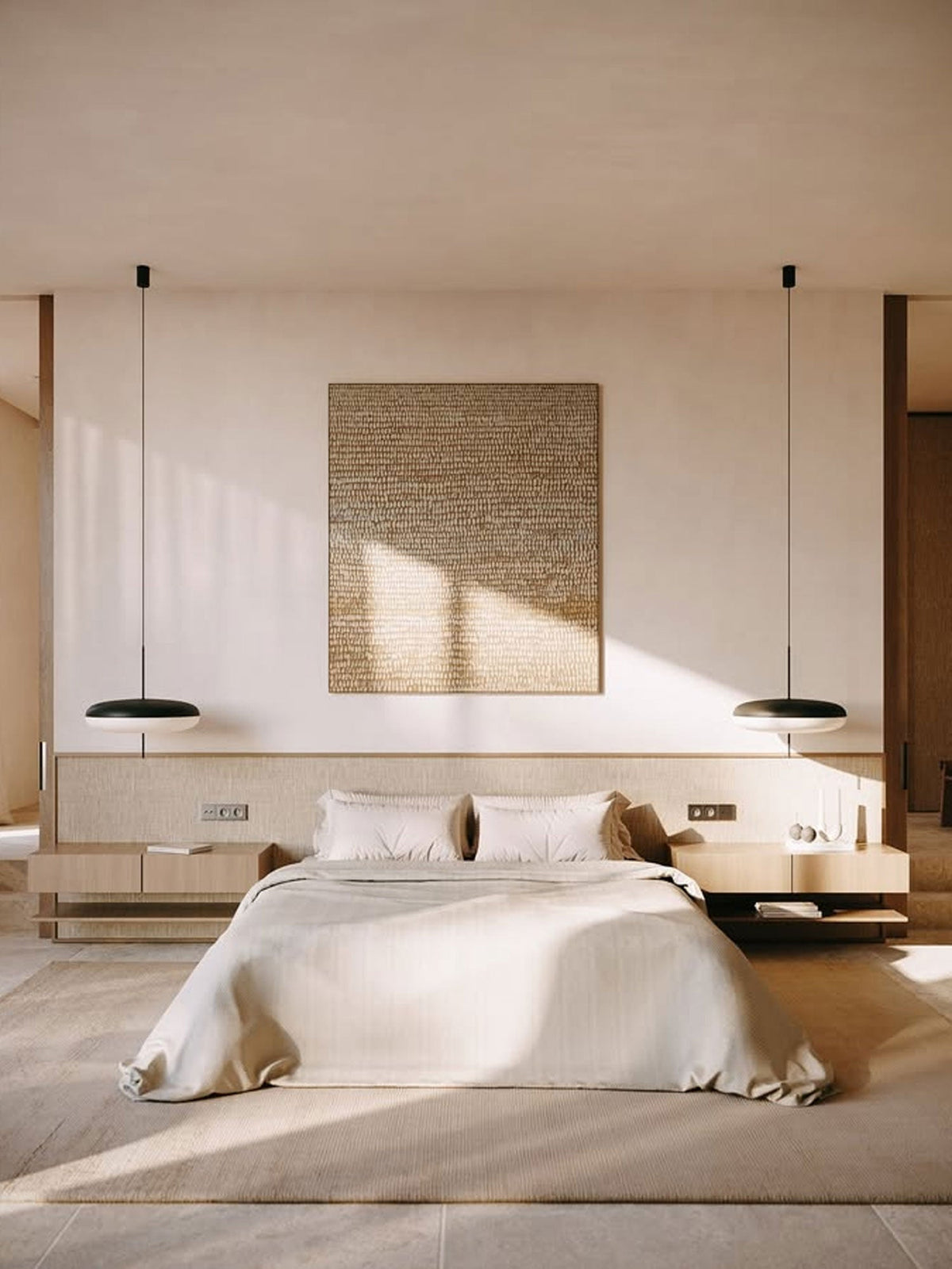Decken-Pendelleuchte, weißer Polymerschirm, höhenverstellbar, modern, für Esszimmer, Küche, Wohnzimmer, Hängeleuchte, E26/E27-Fassung, 30 cm | Thomler