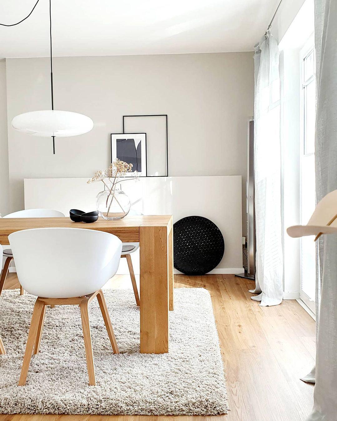 Decken-Pendelleuchte, weißer Polymerschirm, höhenverstellbar, modern, für Esszimmer, Küche, Wohnzimmer, Hängeleuchte, E26/E27-Fassung, 30 cm | Thomler