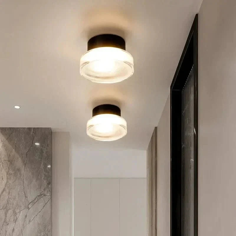 Dimmable LED Sconce 12 Inch Aluminum Adjustable Brightness Fixture for Bedside Reading Hallway Entryway Staircase Ambient Glow Modern Minima | Thomler
