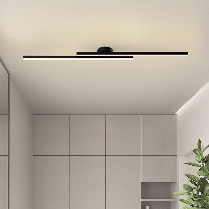 LED-Deckenleuchte zur Unterputzmontage – Flache, runde Scheibe, 21 cm, für Schlafzimmer, Flur, Eingangsbereich – Moderne Deckenleuchte aus Aluminium und Acryl | Thomler