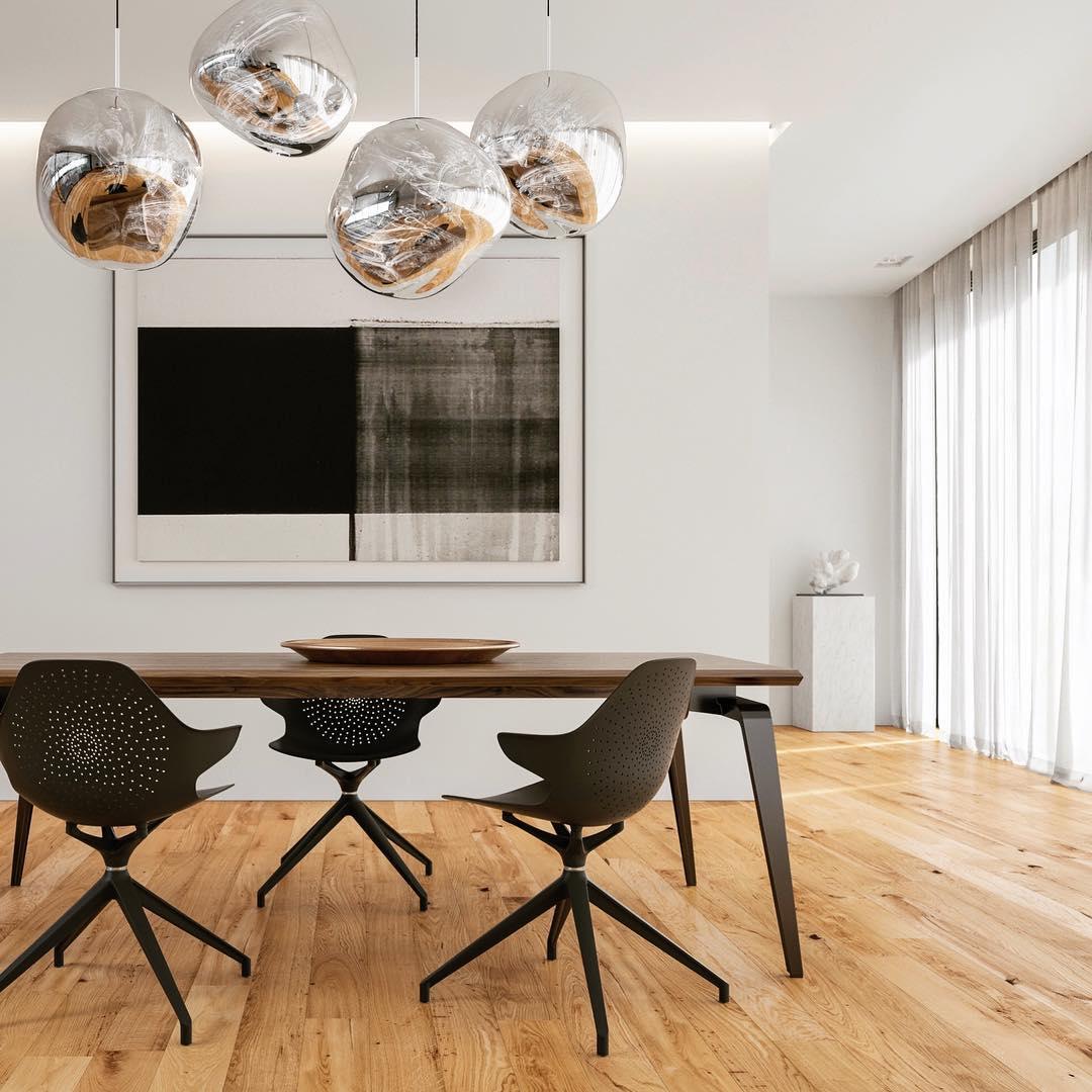 Reflektierende Globe-Pendelleuchte mit verstellbarer Abhängung | Metall-Hängelampe für Kücheninsel, Esszimmer und Wohnbereich | Verfügbar
