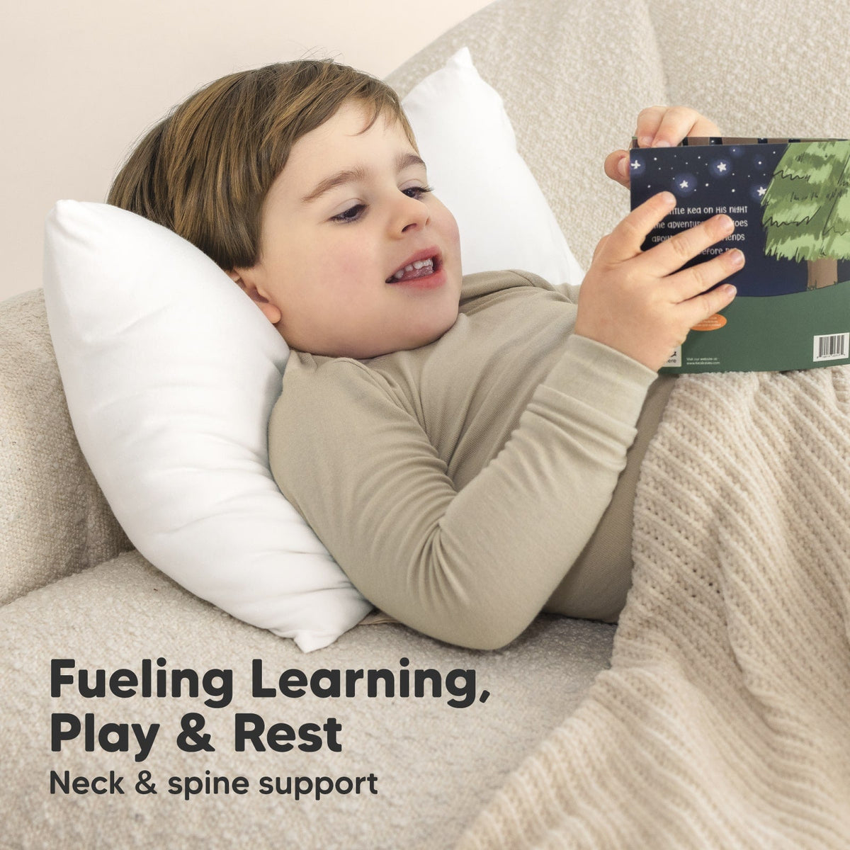 Cuddly Toddler Pillow with Pillowcase