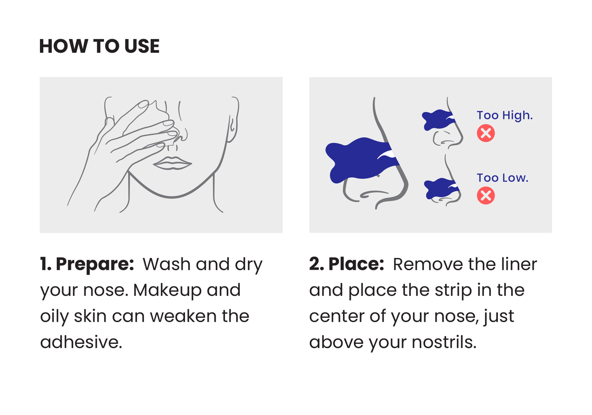 Latex-Free Nasal Strips