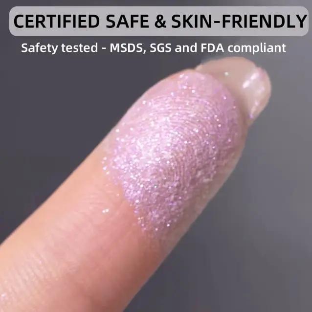Mirror-Finish Chrome Powder for Nails – Ultra-Reflective Pigment for Gel Manicures & Salon Effects at Home | Thomler