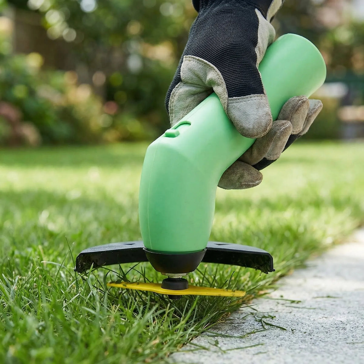 Battery-Powered Cordless Grass Edge Trimmer for Lawn Borders & Tight Spaces – Lightweight Precision Edging Tool for Fences, Walkways, Garden | Thomler