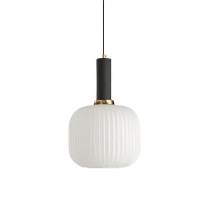 Glass Shade Hanging Ceiling Light E27 Socket Multi-Color Options for Kitchen Island Dining Room Bar Lounge Adjustable Cable Mid-Century Styl | Thomler