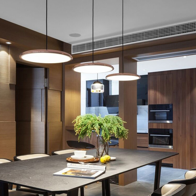 Modern Scandinavian LED Hanging Light Fixture for Dining Room & Living Space | Thomler