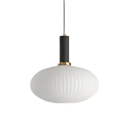 Glass Shade Hanging Ceiling Light E27 Socket Multi-Color Options for Kitchen Island Dining Room Bar Lounge Adjustable Cable Mid-Century Styl | Thomler