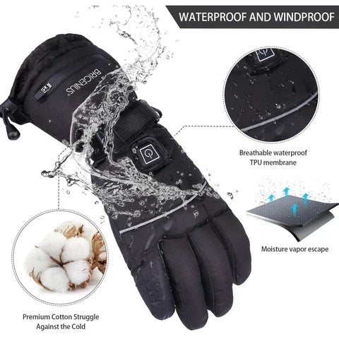 2 Paar beheizbare Handschuhe