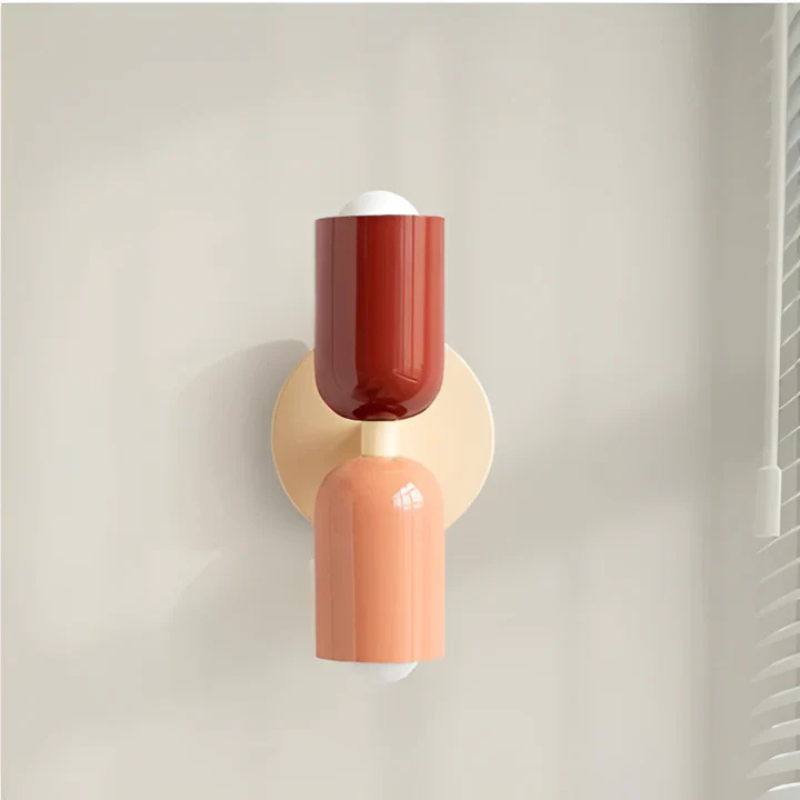 Dual-Head LED Wall Sconce with Adjustable Spotlight Arms for Living Room Bedroom Hallway Modern Home Lighting Fixture 90-260V