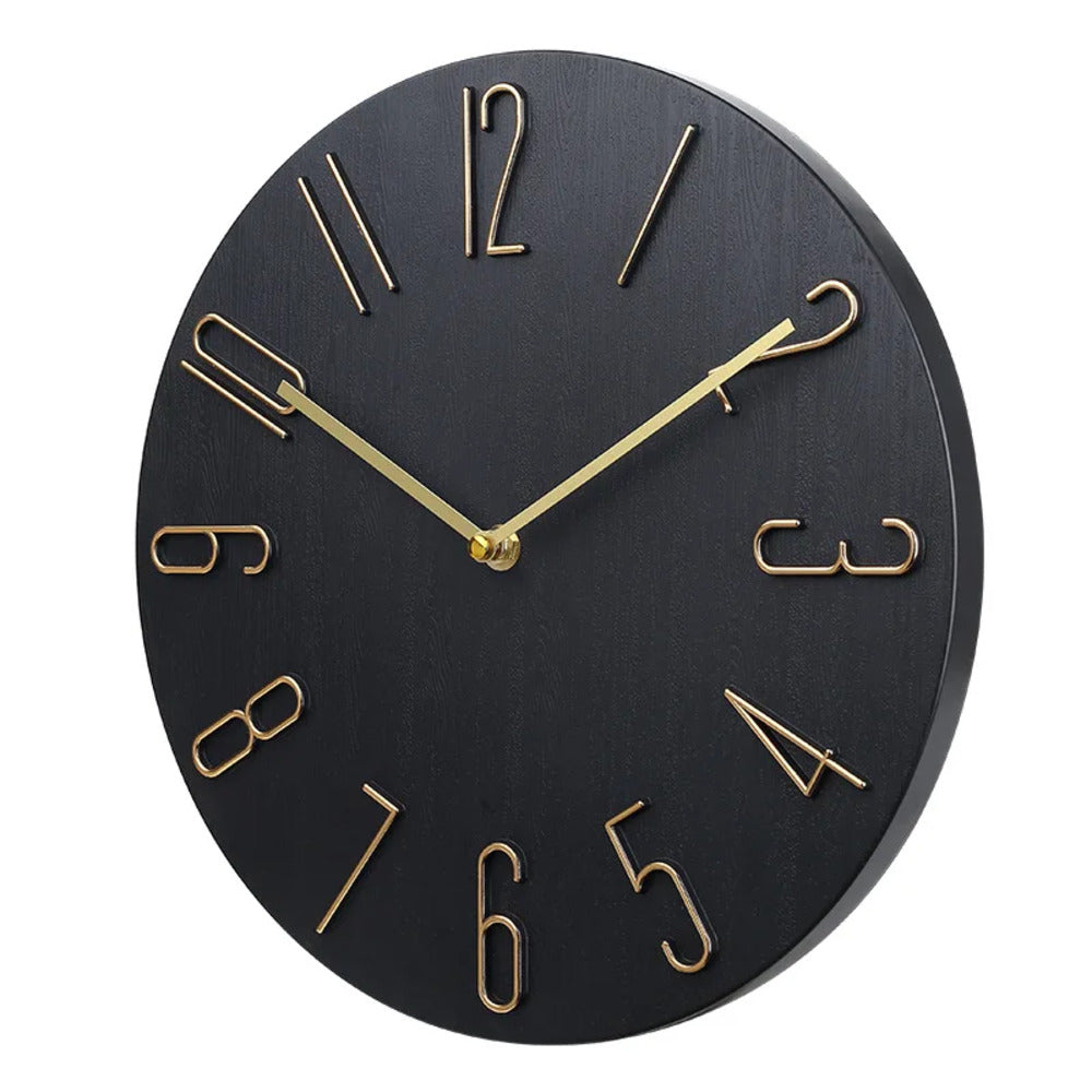 8-inch ronde stille wandklok roze geruisloze niet-tikkende klok op batterijen modern minimalistisch design voor slaapkamer kantoor woonkamer hal | Thomler
