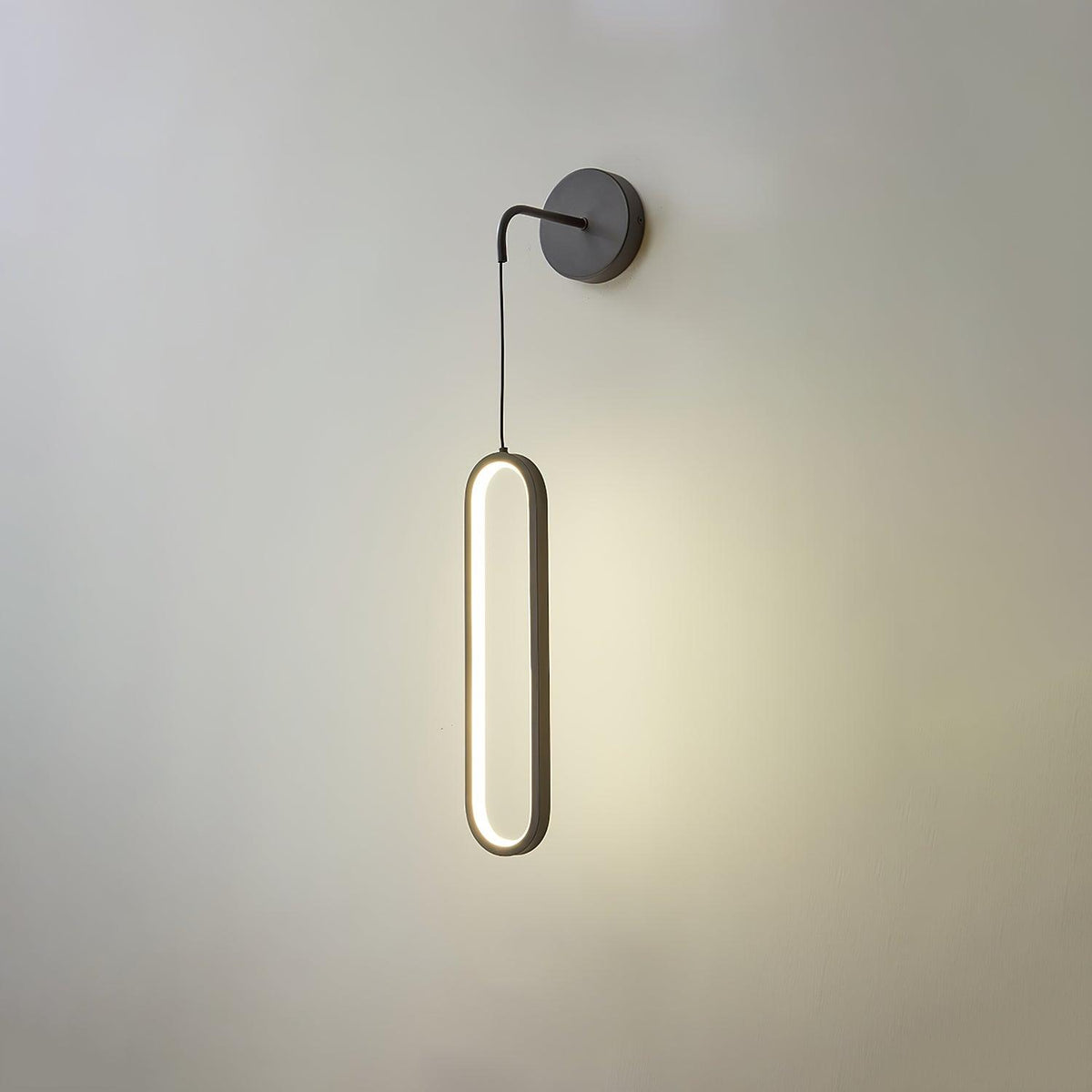 Vertical LED Sconce Light 27 Inch Contemporary Adjustable Color Temperature Fixture for Hallways Bedrooms Living Rooms Modern Acrylic Shade | Thomler
