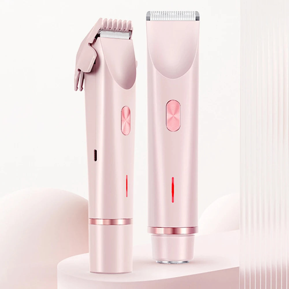 Zachte elektrische haartrimmer voor vrouwen