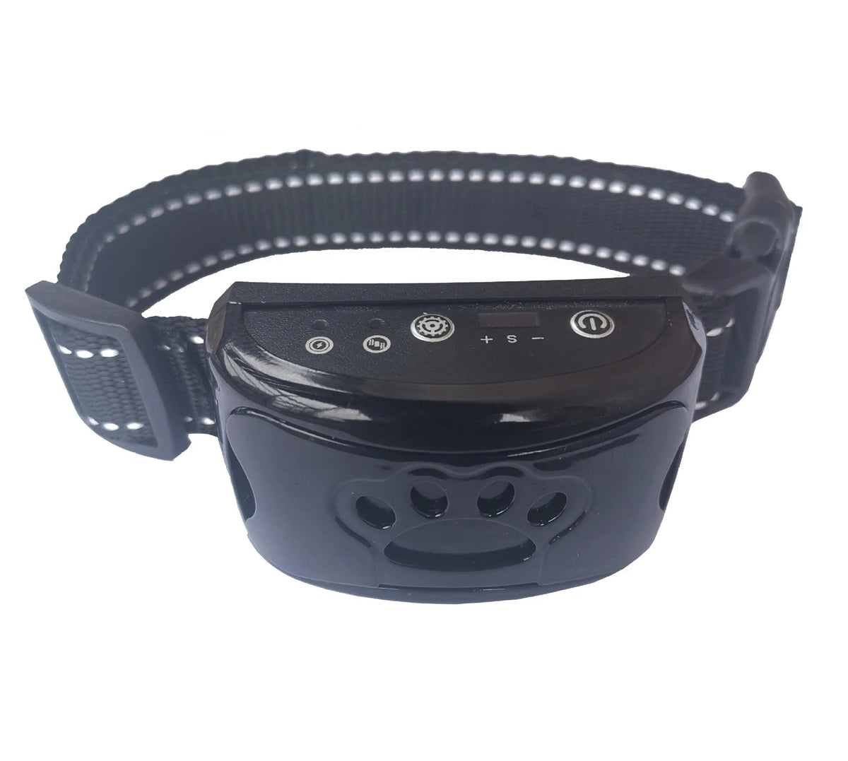 Collar de adiestramiento para perros con vibración y detección de sonido, resistente al agua