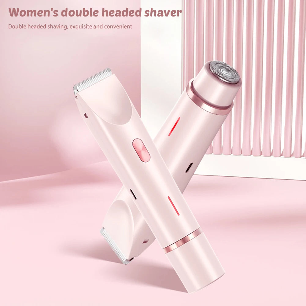 Zachte elektrische haartrimmer voor vrouwen