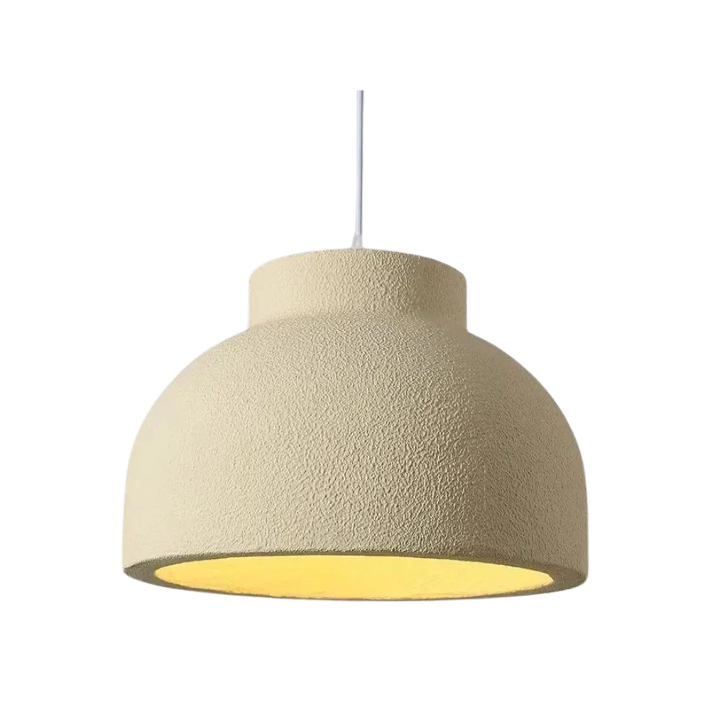 Koepel Plafonnière 15 of 23 inch Witte Polystyreen Kap voor Eetkamer Keukeneiland Slaapkamer Verstelbaar Snoer E26 Fitting Modern Mini | Thomler
