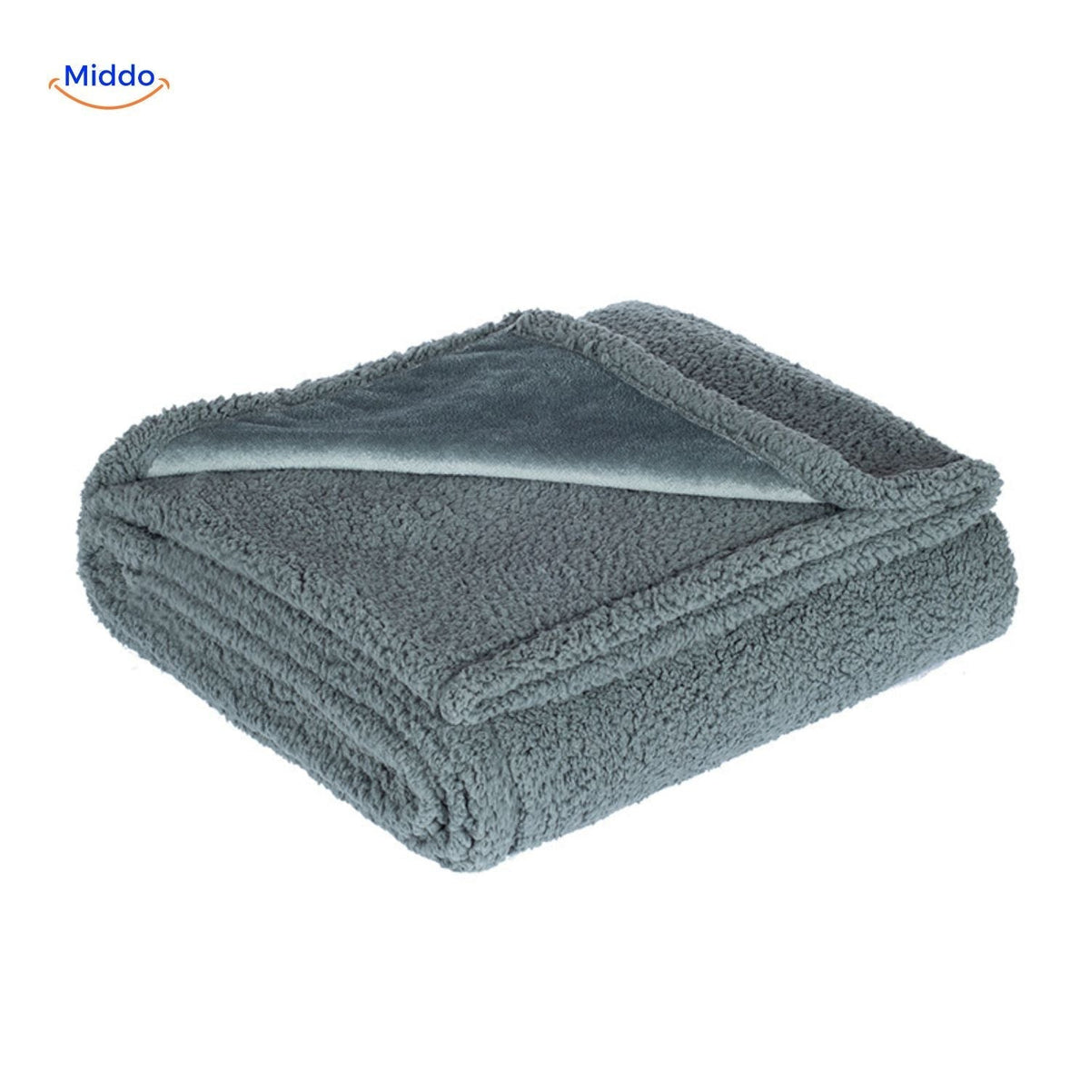 Waterproof Velour Throw Blanket – Plush Cotton Cover for Bed & Sofa