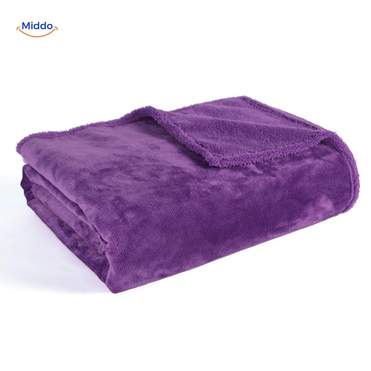 Waterproof Velour Throw Blanket – Plush Cotton Cover for Bed & Sofa