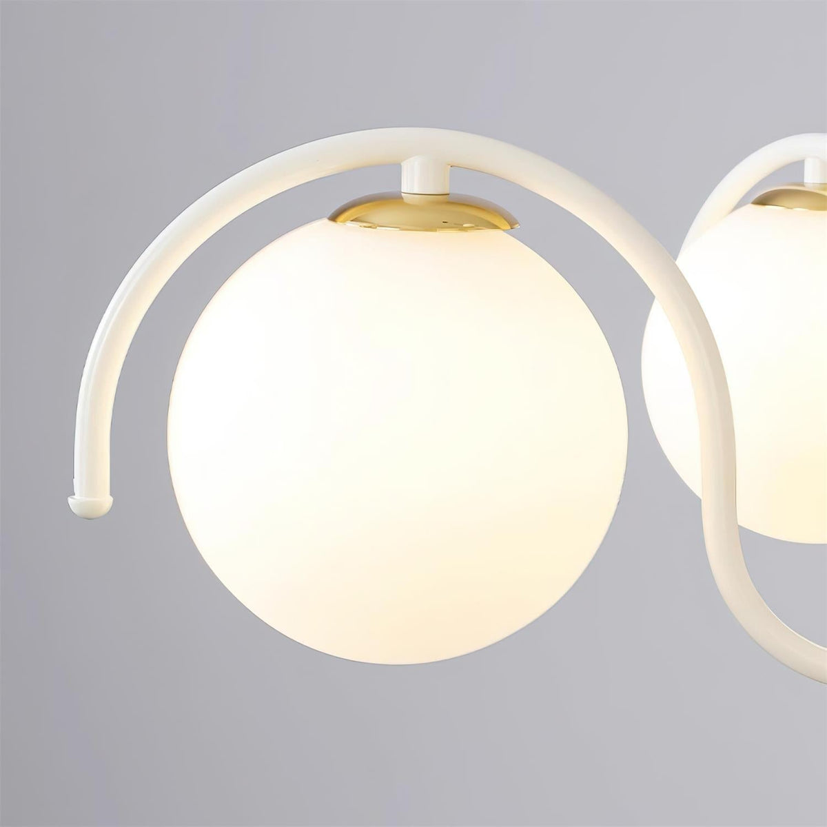 Glazen plafondlamp met meerdere armen, 30 inch breedte, rode metalen kroonluchter voor kookeiland, moderne takvormige hanglamp voor boven de eettafel, voor binnengebruik | Thomler