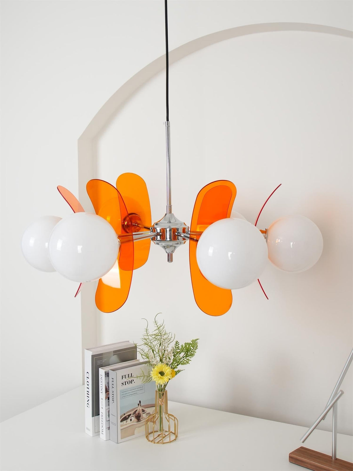 IJzeren glazen plafondlamp voor eetkamer, moderne armatuur met meerdere lichtbronnen, verstelbare hangkroonluchter voor keukeneiland, woonkamer, hal | Thomler