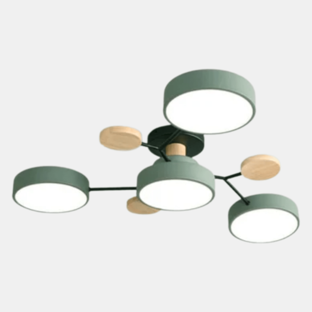 Contemporary Round LED Ceiling Light – Low-Profile Flush Mount for Living Room & Bedroom