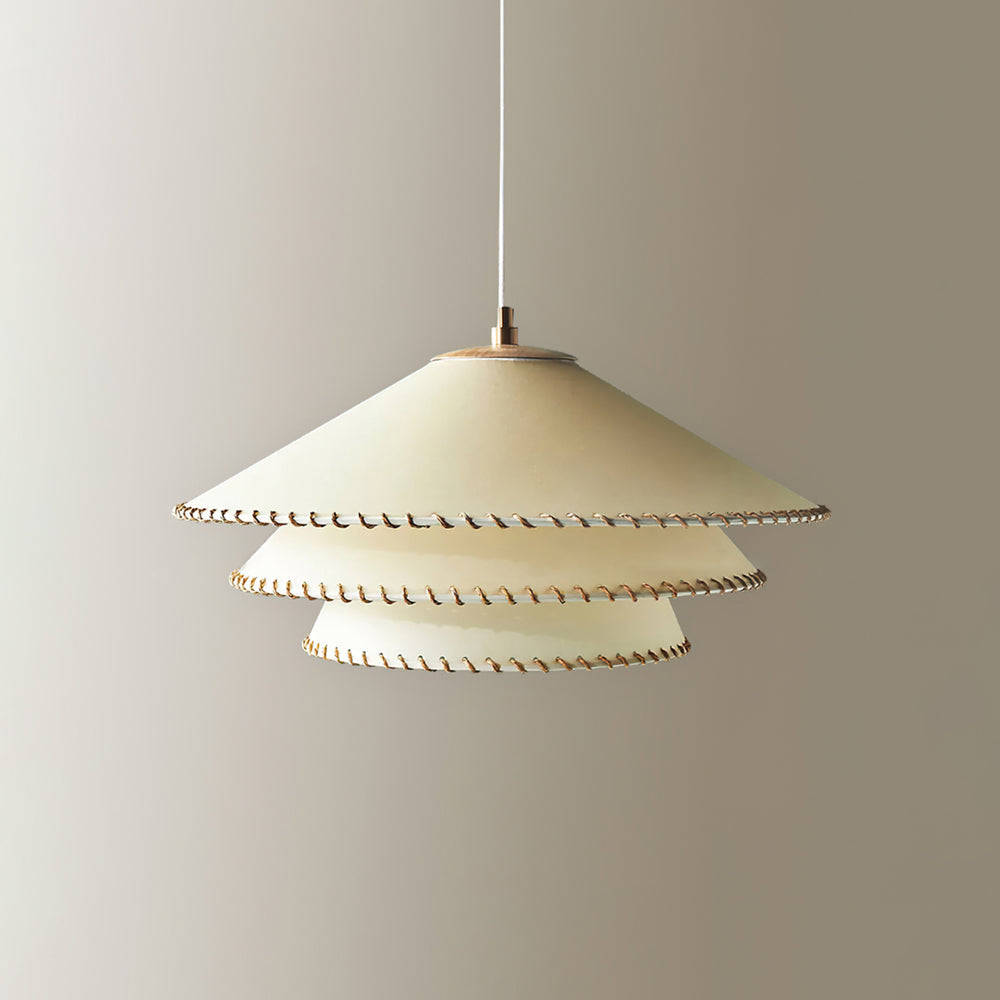 Oversized Fabric Drum Shade Ceiling Light for Kitchen Island & Dining Table – Adjustable Height Indoor Fixture with E26 Socket, Warm Ambient | Thomler