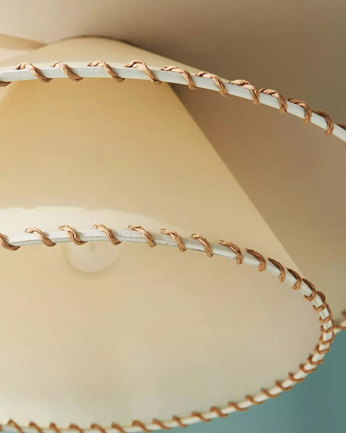 Oversized Fabric Drum Shade Ceiling Light for Kitchen Island & Dining Table – Adjustable Height Indoor Fixture with E26 Socket, Warm Ambient | Thomler