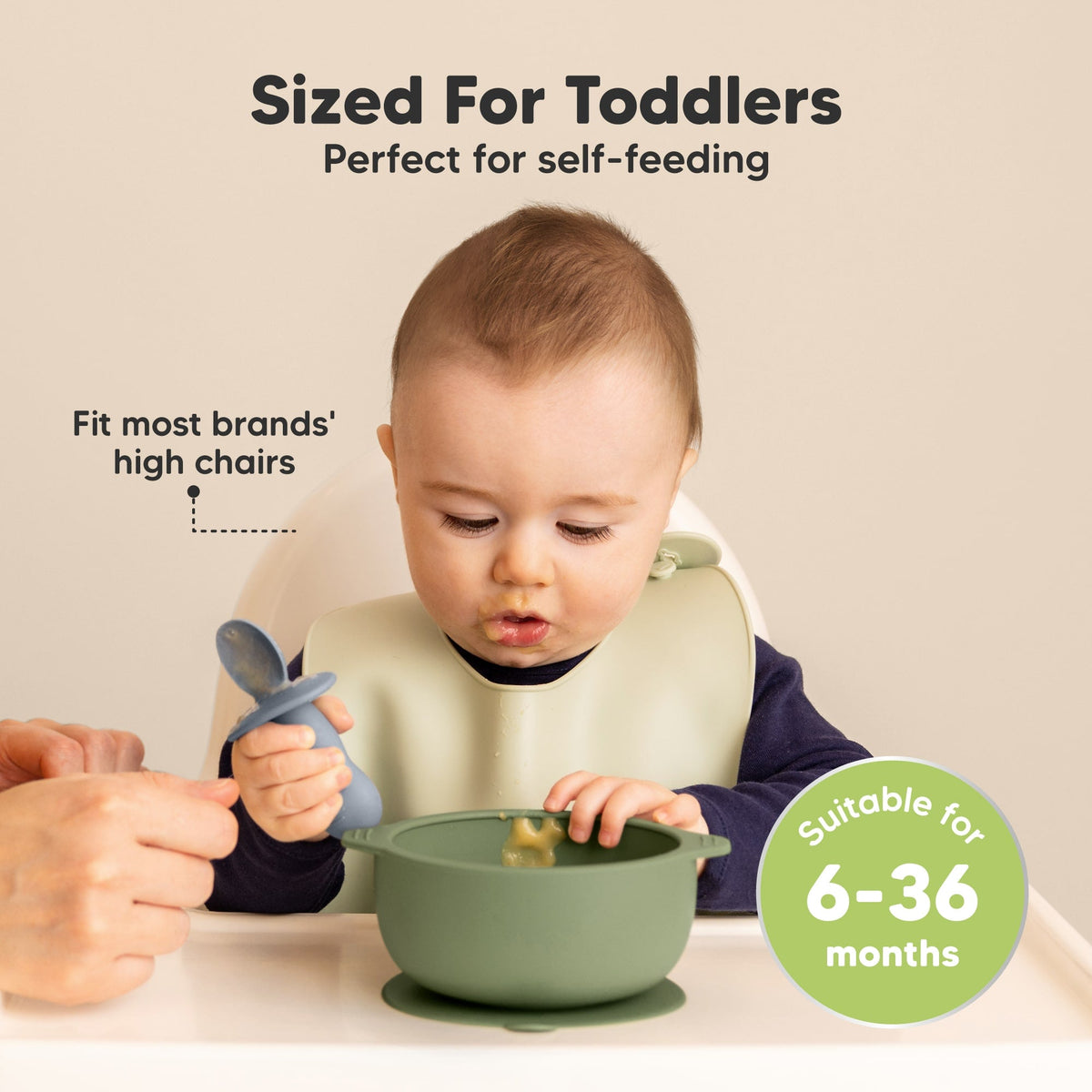 2-Pack Baby Silicone Suction Bowls