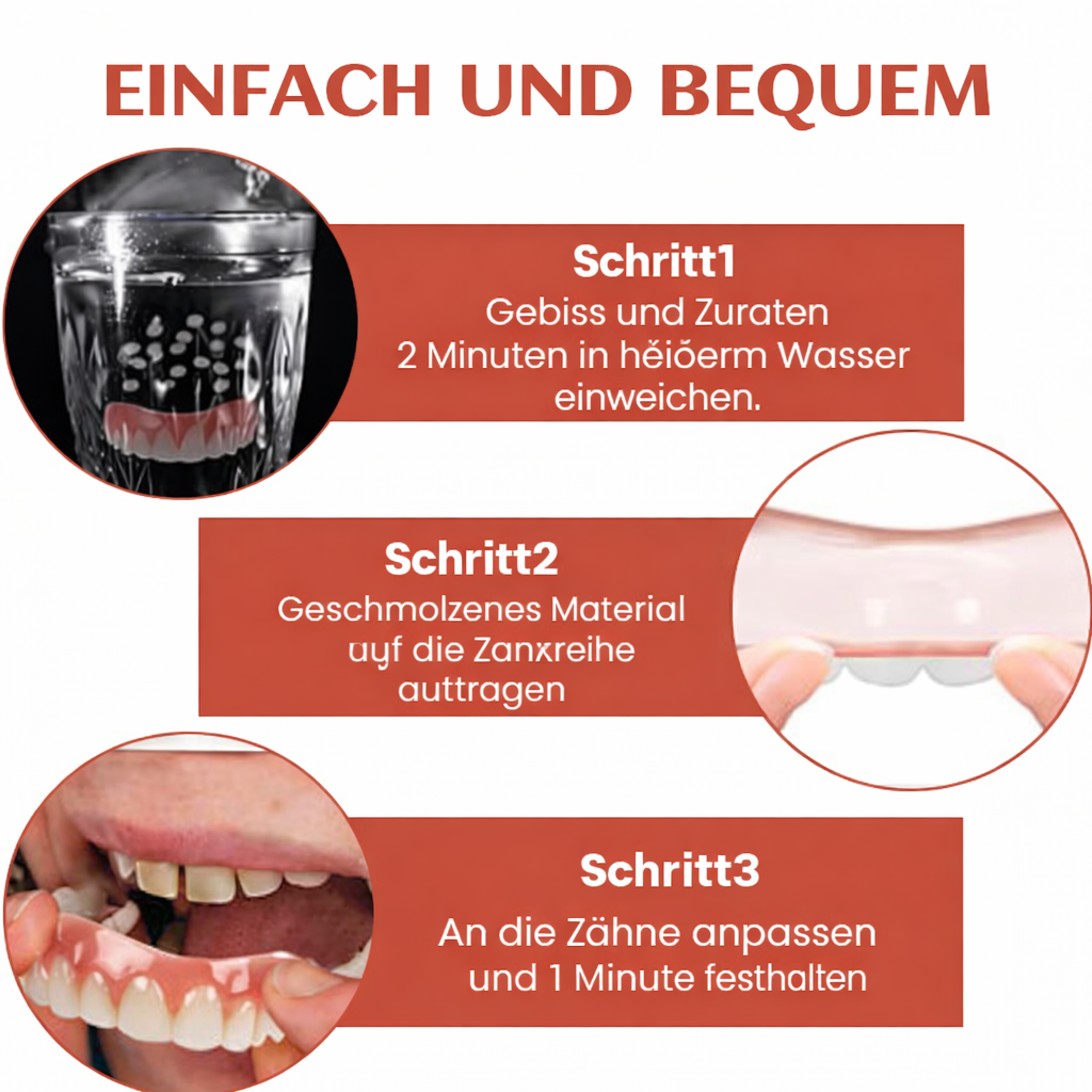 Denture Cushion Pads Zachte Siliconen Grip Liner Boven- en Ondergebit Antislip Pasvorm Comfort Verlichting Thuis Tandverzorging Veilige Grip Tandvleesbescherming Pijn | Thomler