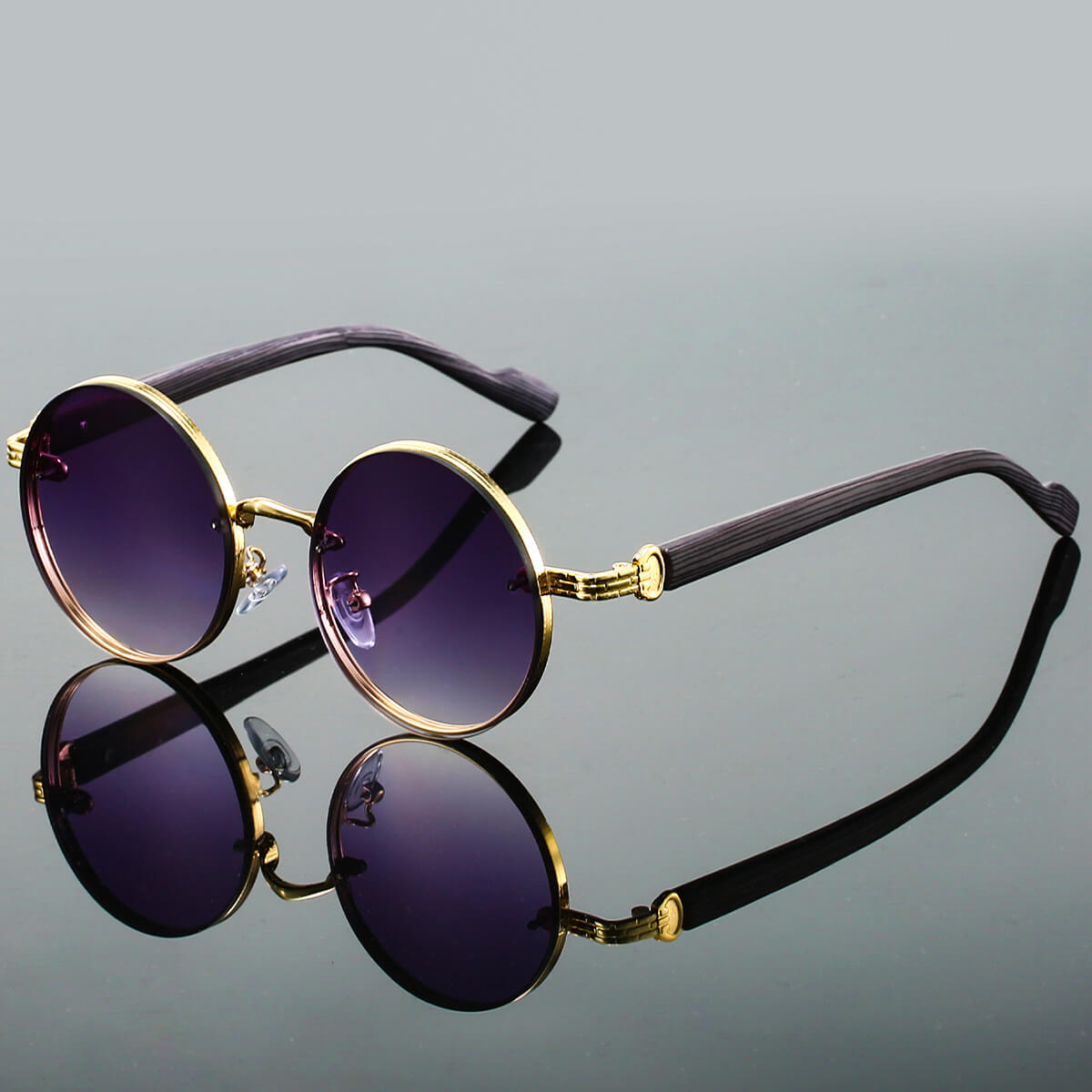 Circle Frame Sunglasses with UV400 Protection for Women & Men – Vintage Style Eyewear for Outdoor Fashion | Thomler