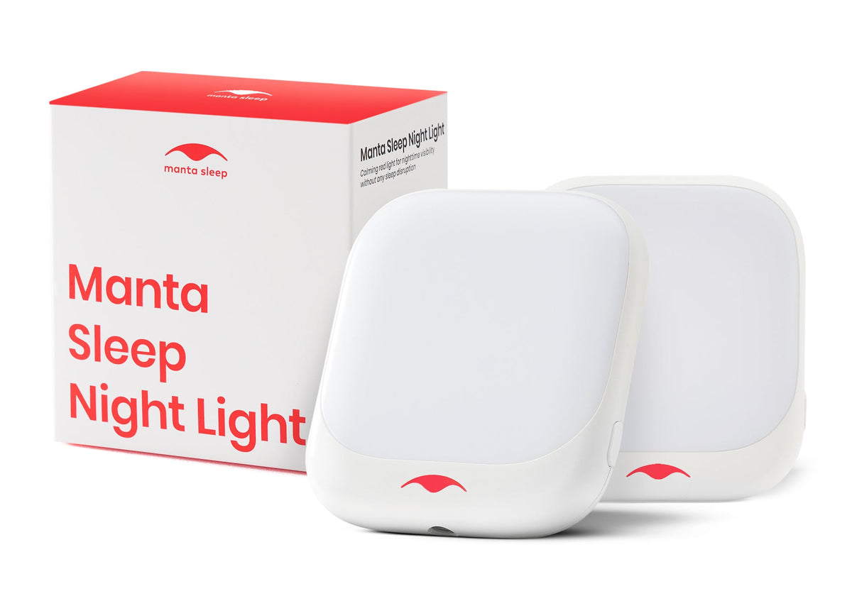 Red Night Light with Auto Sensor