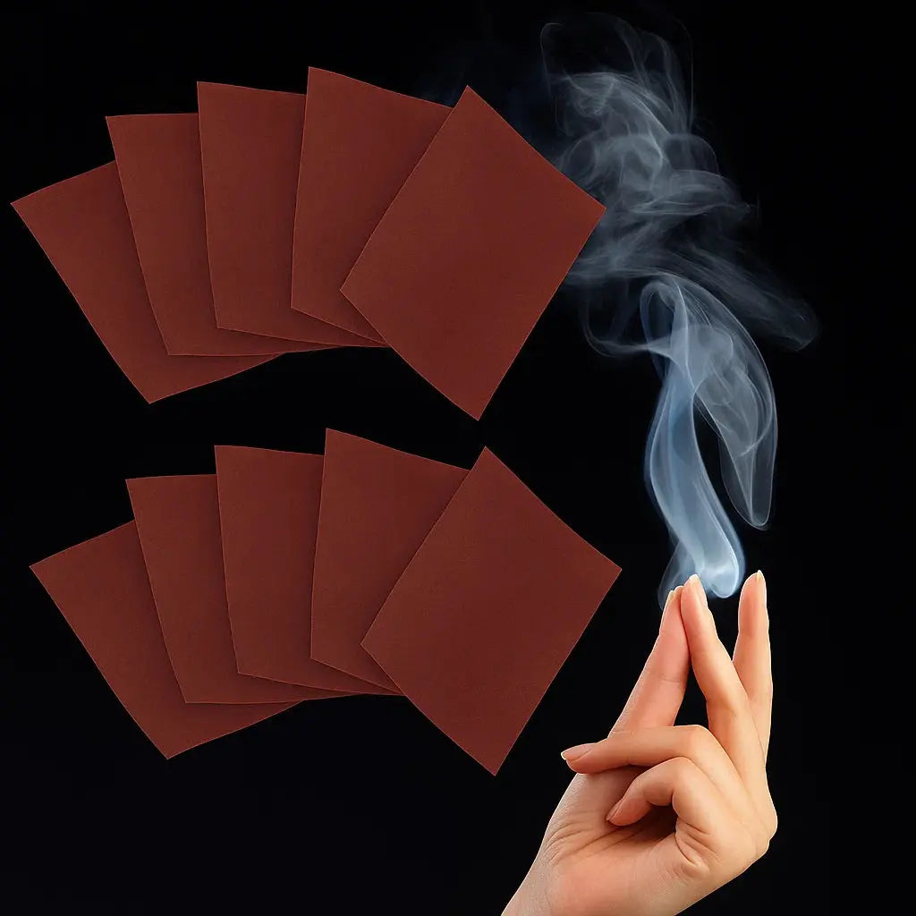 Finger Smoke Effect Kit 3.1 in Visual Illusion Paper for Magic Shows Content Creation Close-Up Tricks 5-Piece Performance Set | Thomler