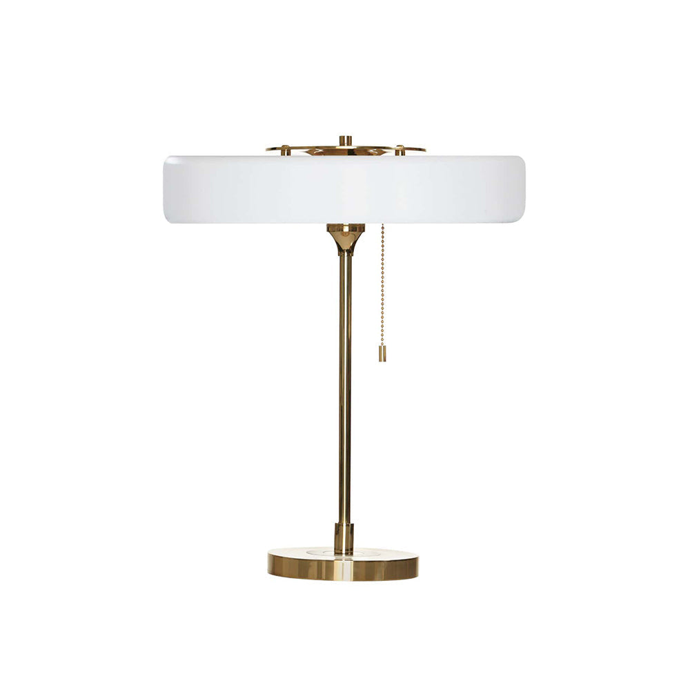Lámpara de lectura de noche con pantalla de metal y difusor acrílico para escritorio, mesita de noche, oficina, dormitorio y decoración de estudio, interruptor de cadena, luz cálida | Thomler