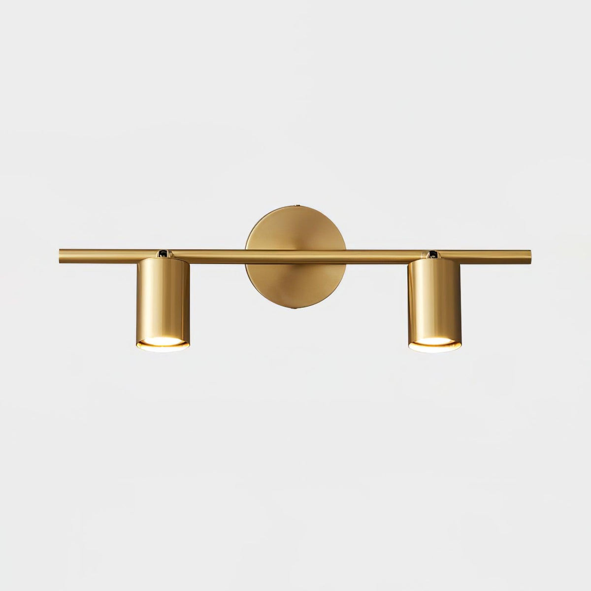 Pivoting Metal Track Spotlight Fixture 350° Swivel Wall & Ceiling Mount LED Accent Light for Living Room Bedroom Kitchen Gallery Art Display | Thomler
