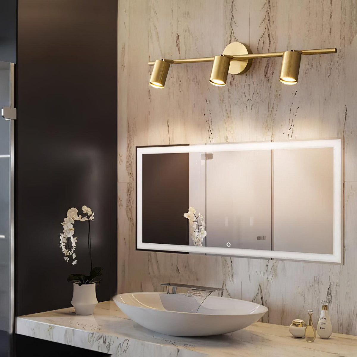 Pivoting Metal Track Spotlight Fixture 350° Swivel Wall & Ceiling Mount LED Accent Light for Living Room Bedroom Kitchen Gallery Art Display | Thomler