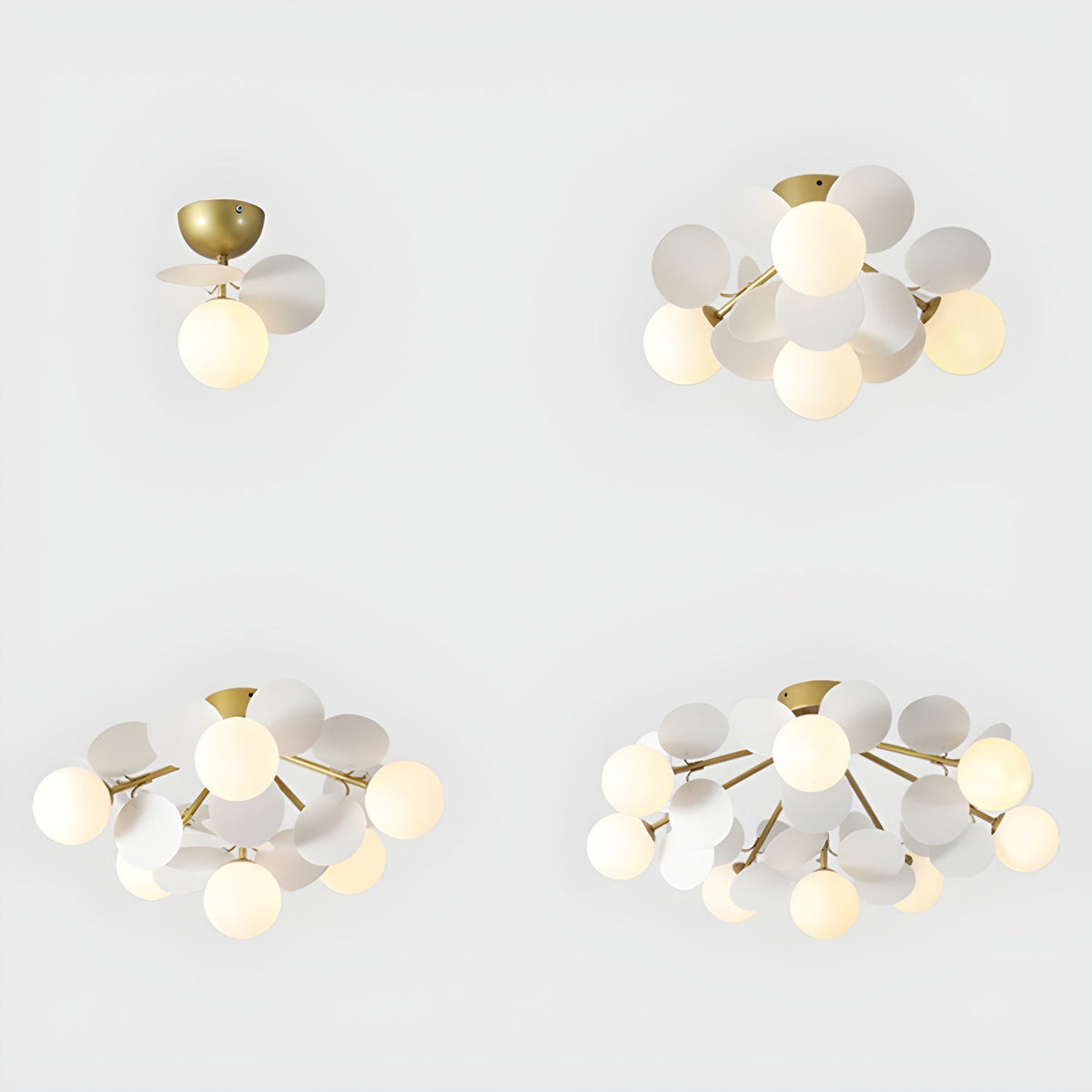 Lámpara de techo de montaje empotrado en colores pastel de 10 pulgadas de diámetro, de metal y acrílico, para habitación de niños, dormitorio, oficina, hogar, guardería, iluminación superior para espacios pequeños