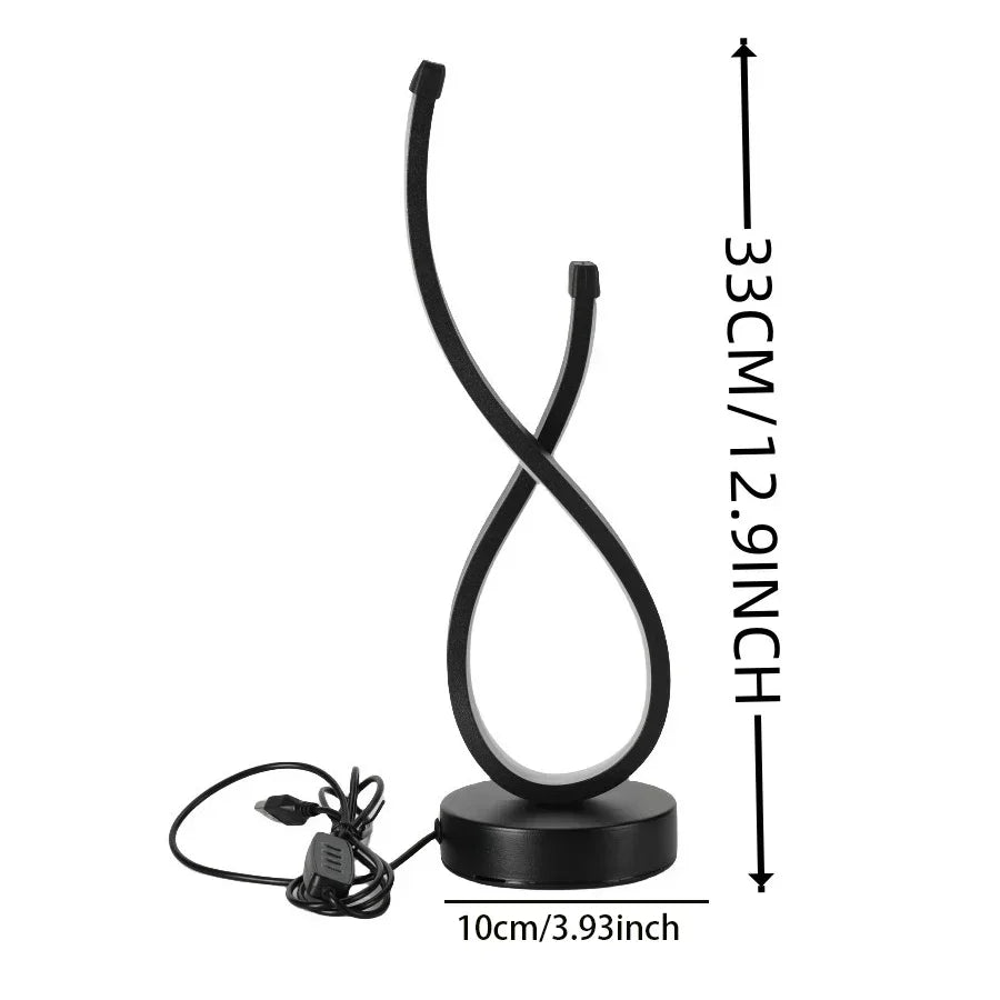 Rechargeable LED Desk Light – Touch Dimmer, 3 Light Modes, Aluminum Build for Bedroom & Office
